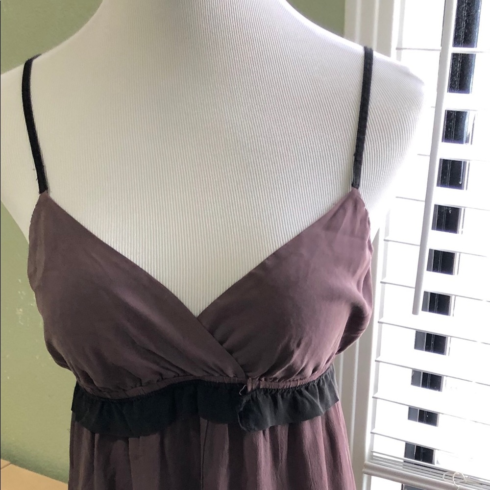 Purple ombré maxi